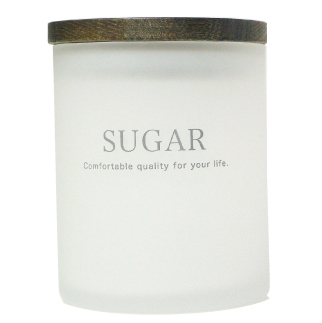 glass　キャニスター　SUGAR