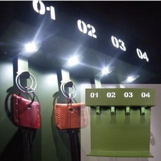 LED KEYHANGER Pittグリーン