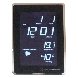 LCD RADIO CLOCK TIDE