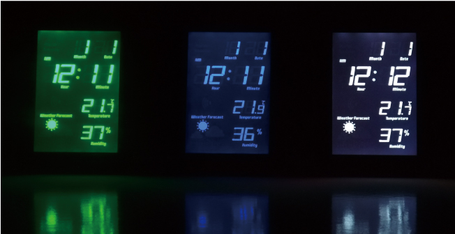 LCD RADIO CLOCK　TIDEの説明02